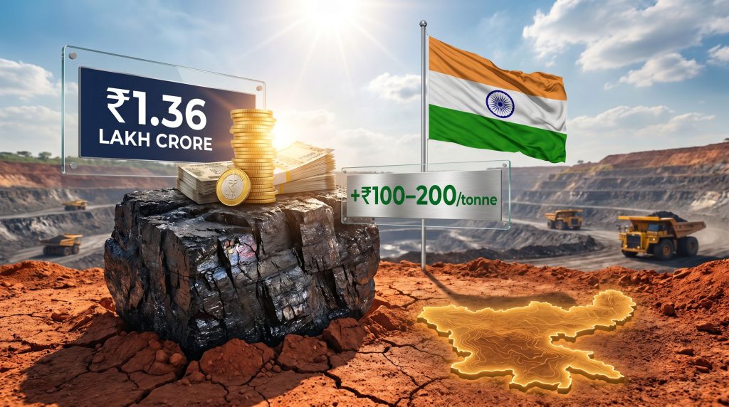 Jharkhand coal royalty dues mining payout graphic