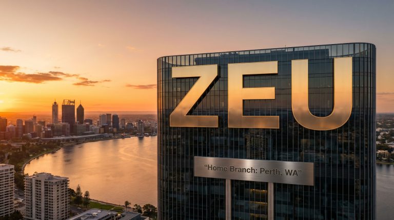 ZEUS Resources Ltd-ZEU-ZEU Perth WA skyline office tower