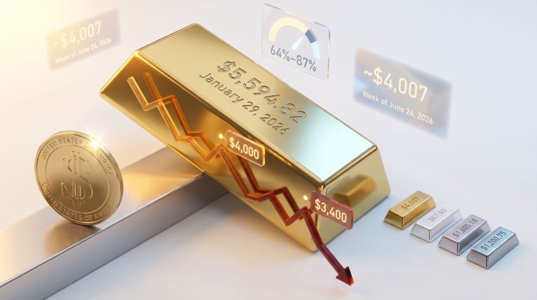 gold on track for fourth weekly loss on hawkish Fed bets chart