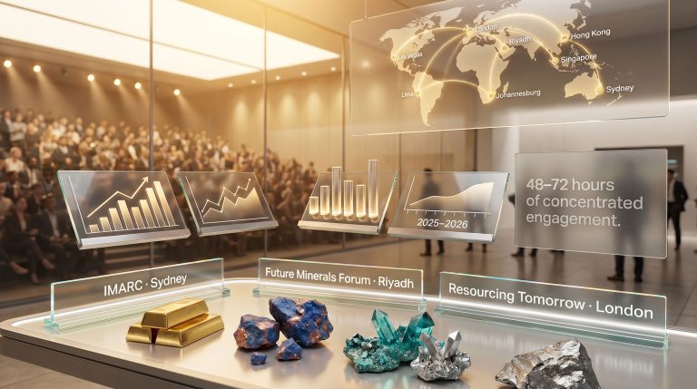 Mining conferences and industry events worldwide showcase