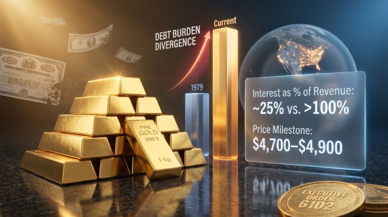 government bankruptcy and gold investment chart