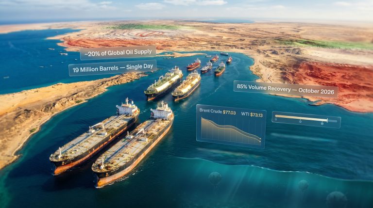Strait of Hormuz oil flows after US-Iran peace talks tanker traffic