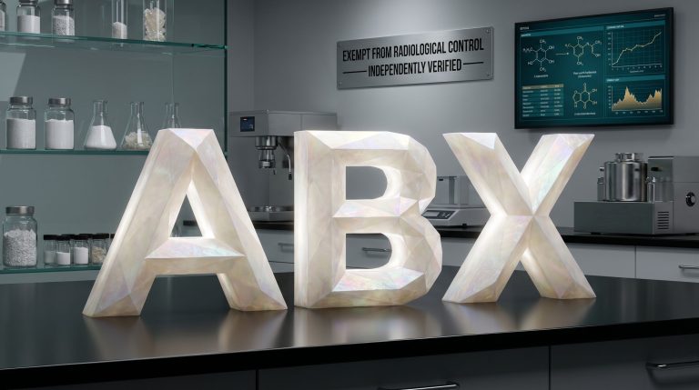 ABX Group Ltd-ABX-ABX supplement lab testing display