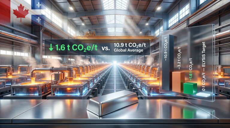 Rio Tinto low-carbon aluminium smelter expansion in Québec