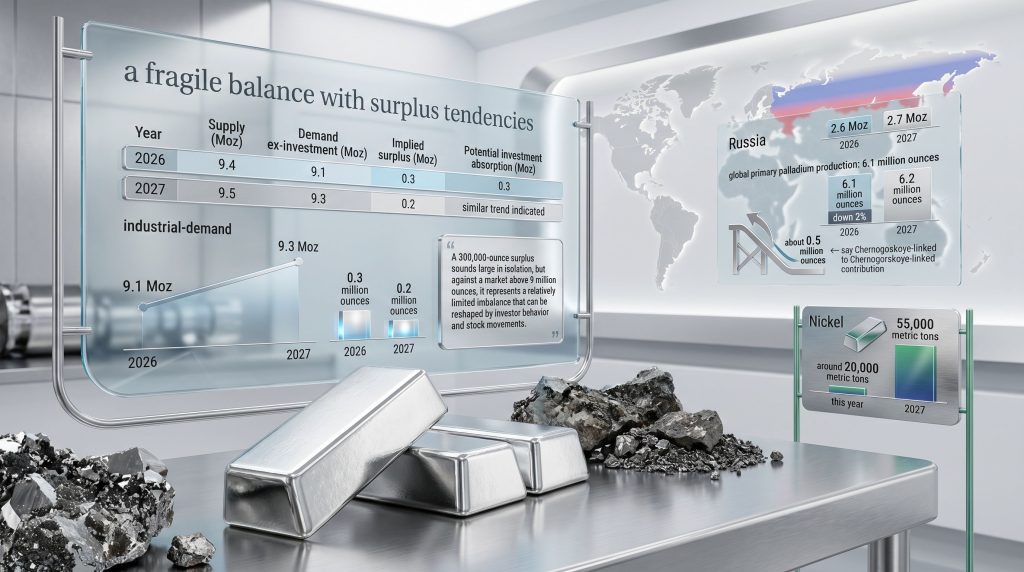 Norilsk Nickel palladium surplus market infographic