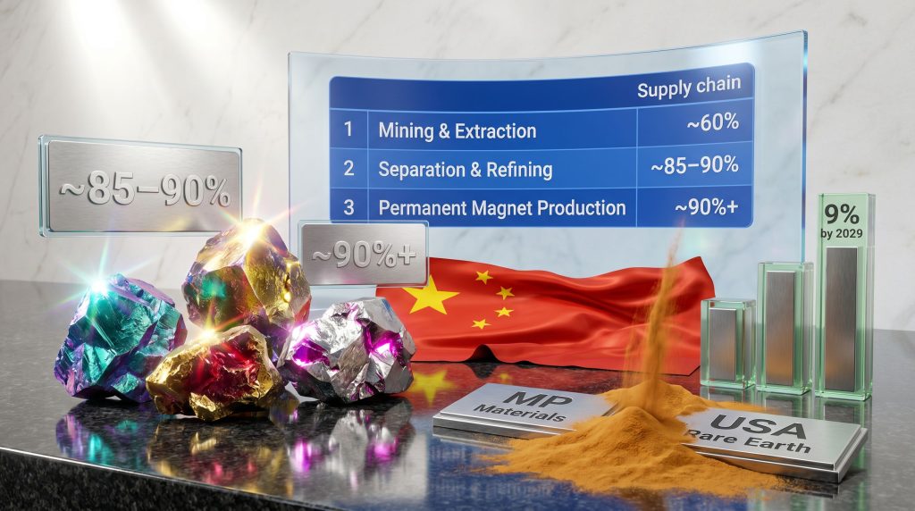 China rare earth export controls on U.S. companies infographic