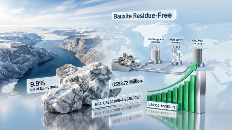 Greenland Mines stake in AnorTech infographic