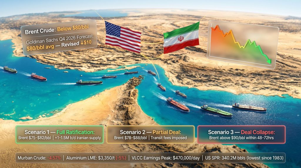 US Iran deal to reopen Strait of Hormuz map and tankers