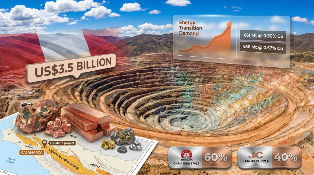 El Galeno copper project in Peru infographic