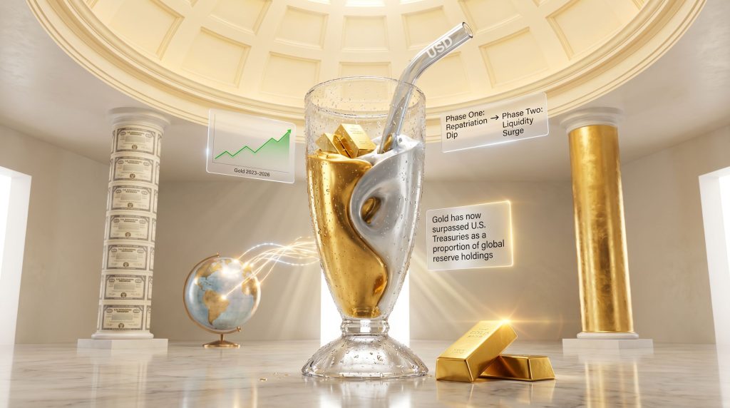 dollar milkshake theory and gold visualization
