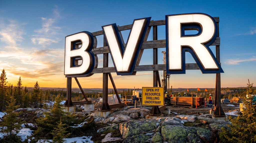 Bellavista Resources Ltd-BVR-BVR open pit resource drilling site