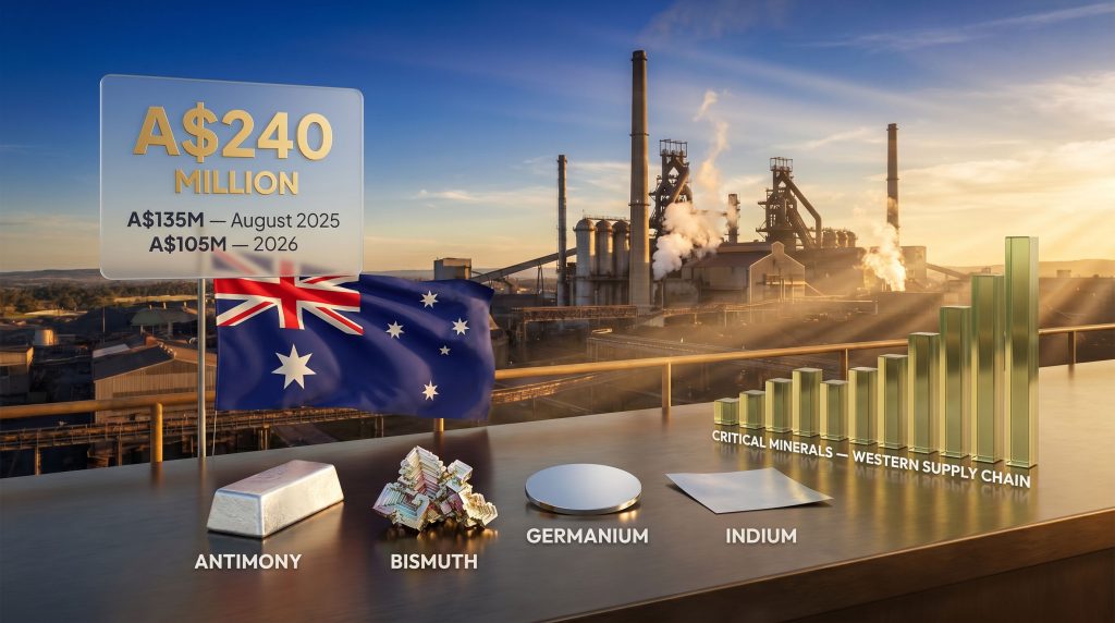 Trafigura funding for Australian smelters infographic