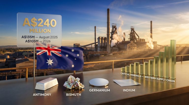 Trafigura funding for Australian smelters infographic
