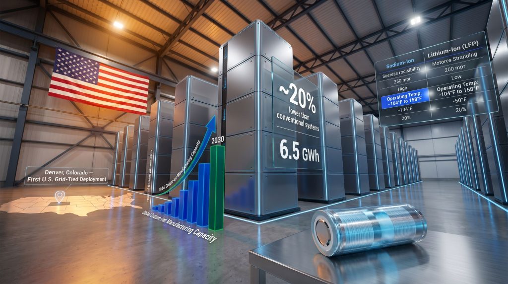 Peak Energy and GM sodium-ion battery partnership facility