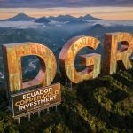 DGR Global Ltd-DGR-Ecuador copper-gold investment mountain landscape sign