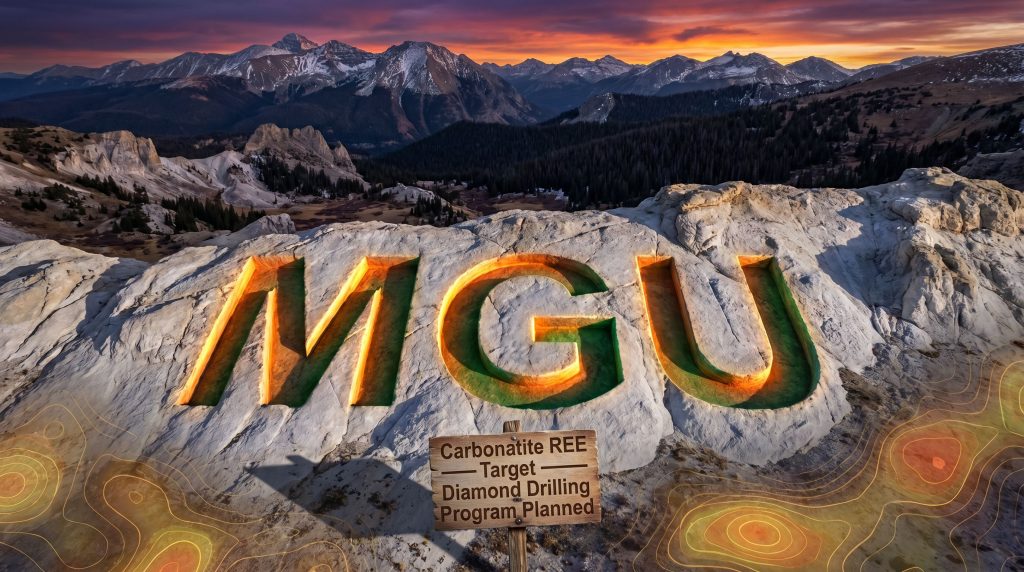 Magnum Mining and Exploration Ltd-MGU-MGU carbonatite REE drilling target landscape