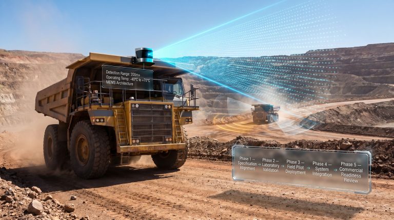 MicroVision long-term lidar deal with OEM mining truck sensing