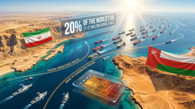 Iran and Oman to coordinate Hormuz transits infographic