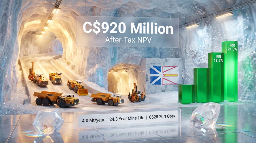 Atlas Salt bought deal for Great Atlantic Salt Project infographic