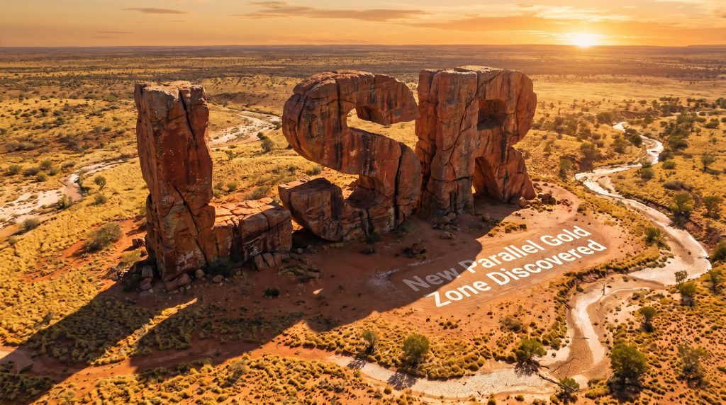 Lodestar Minerals Ltd-LSR-New Parallel Gold Zone discovered in desert rocks