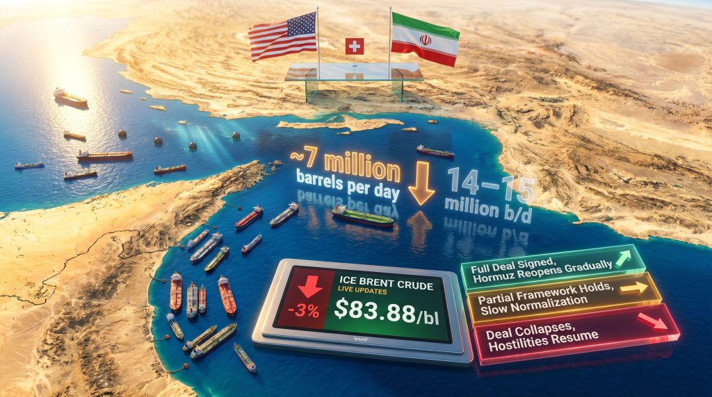 US-Iran agreement to end hostilities impact map