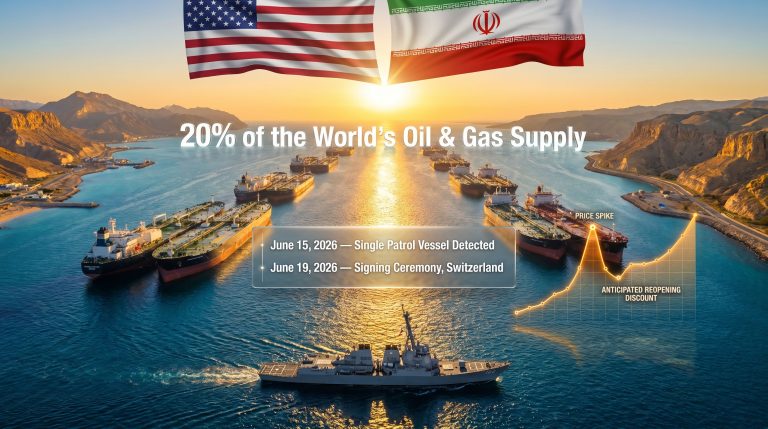 Strait of Hormuz reopening after US-Iran peace deal tankers scene