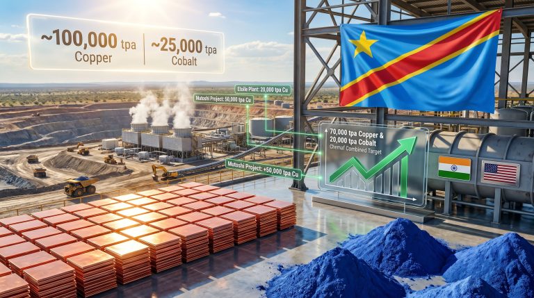 Lloyds Chemaf DRC takeover mining expansion graphic