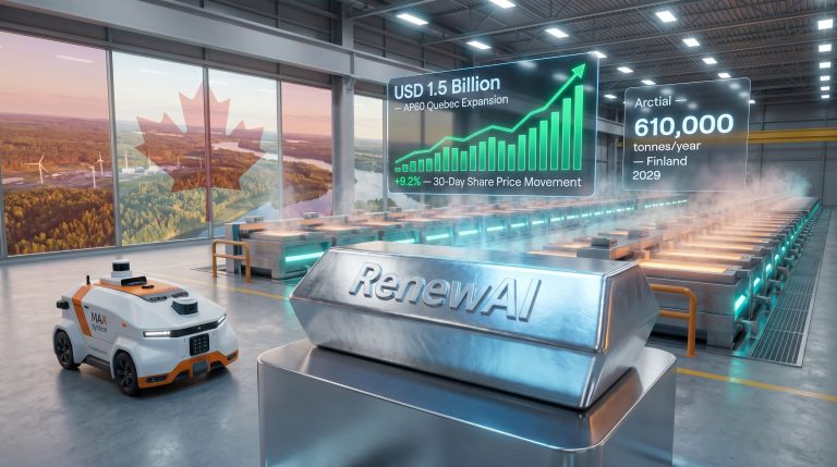Rio Tinto automation and low-carbon aluminium production facility