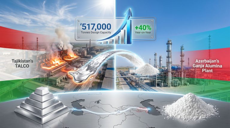 Tajikistan Azerbaijan alumina for aluminium trade partnership growth