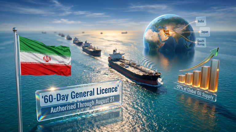 iran oil sanctions waiver tanker exports grows