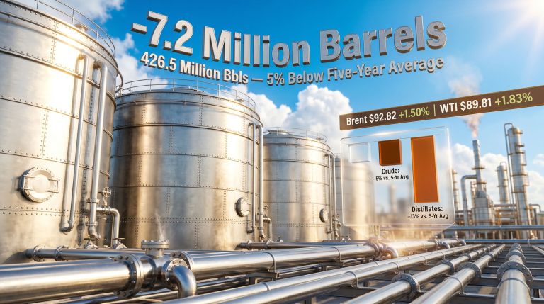 U.S. oil inventories continue slide as refiners boost runs infographic