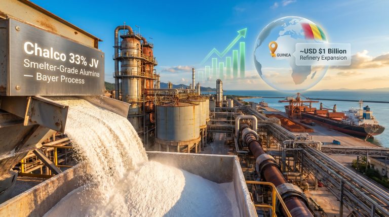 Chalco Guangxi Huayin refinery expansion graphic