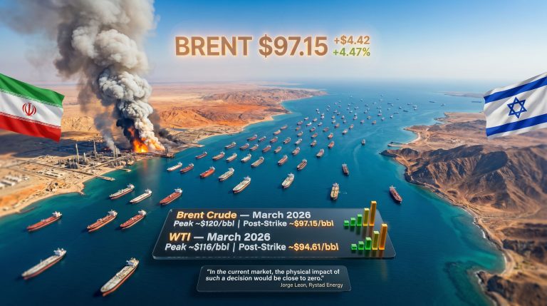 oil prices after Israeli strikes on Iran and Lebanon tanker route disruption