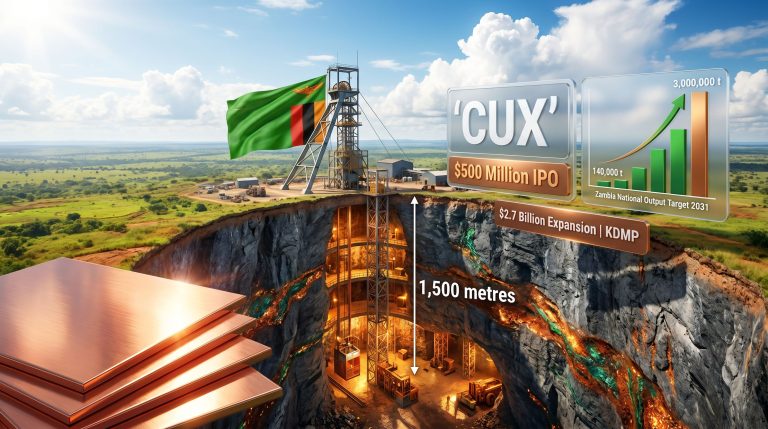 CopperTech IPO Zambia expansion project mine infographic