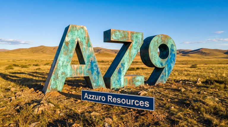 Azzuro Res Plc Chess Depositary Interests 1:1-AZ9-Azzuro Resources AZ9 outback landscape sign