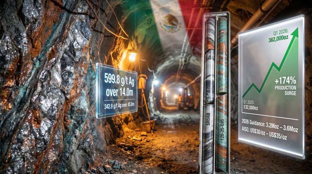 Americas Gold Cosalá drilling results mine core samples