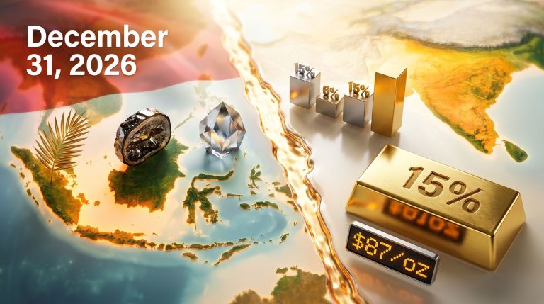 Indonesia export controls and India gold import duty trends
