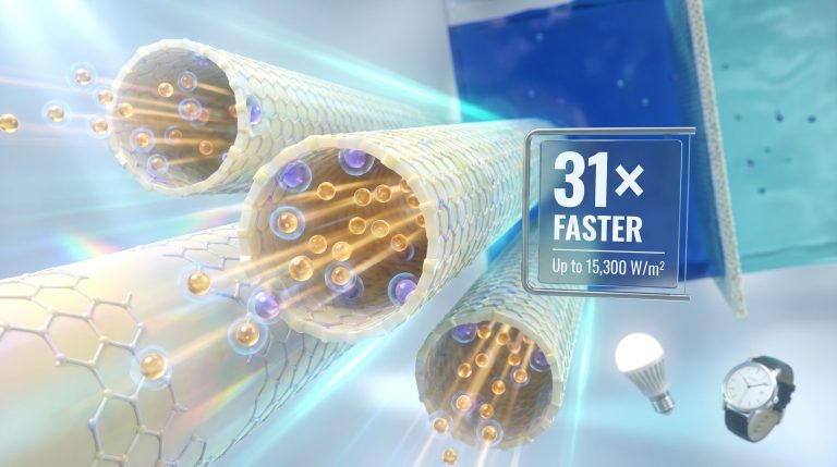 boron nitride nanotube lithium ion transport illustration