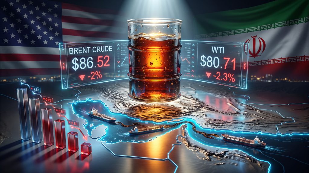 Oil Prices Drop as U.S.-Iran Hostilities Pause