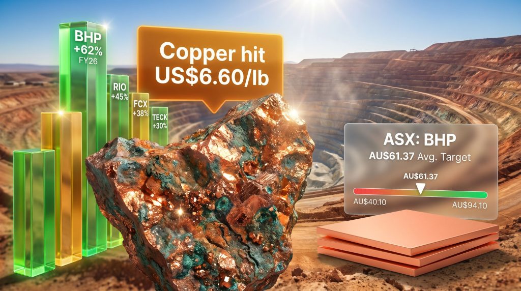 BHP shares broker ratings over the next 12 months infographic