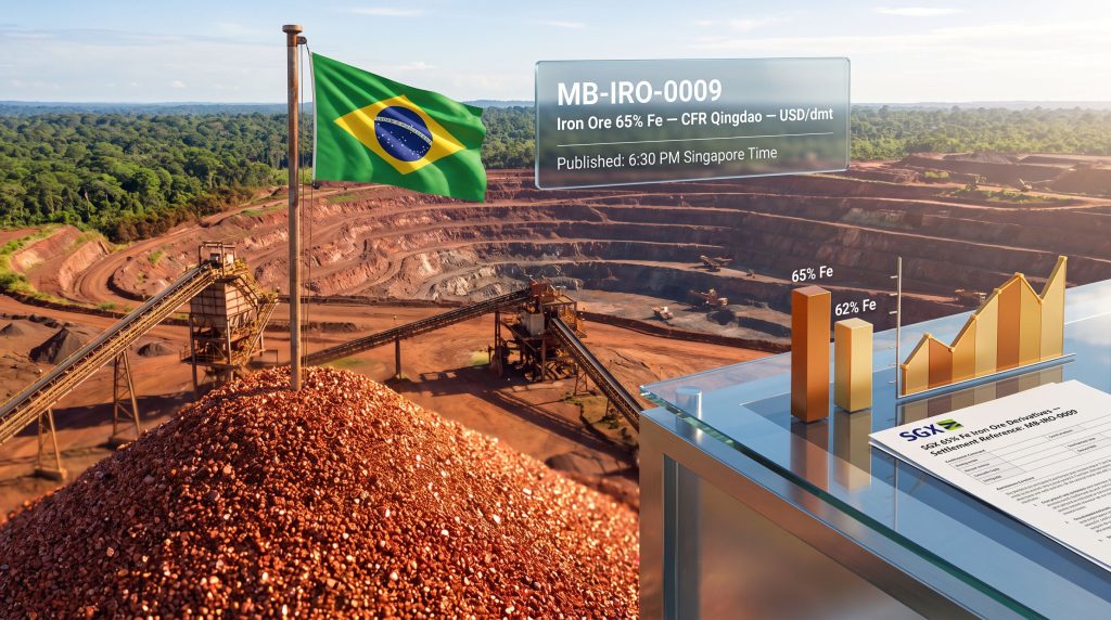 Fastmarkets Iron Ore 65% Fe Brazil Fines Index