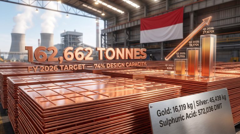 Amman Mineral copper cathode output target rises