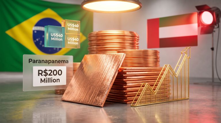 UAE firm investment in Paranapanema copper deal