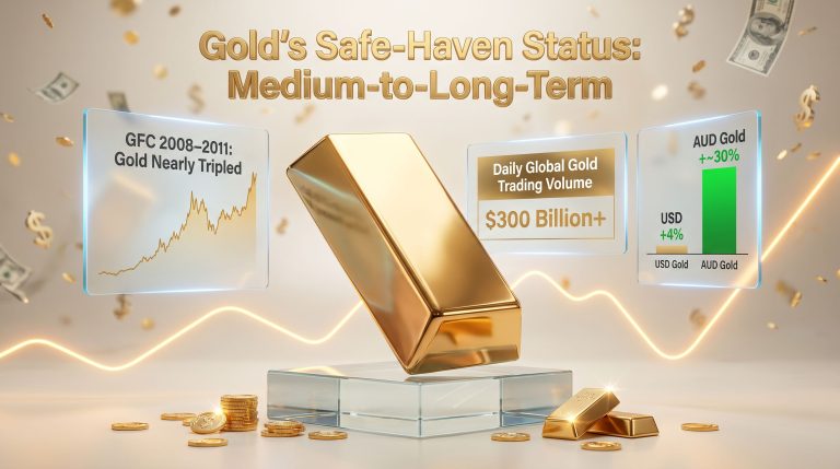 why gold is down during geopolitical crisis trends
