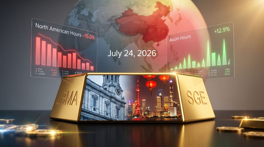 China Gold Pricing Shift: East vs West Battle