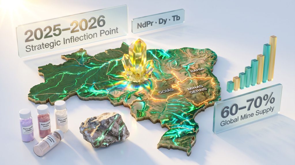 Harvest Minerals Rare Earths Sector in Brazil