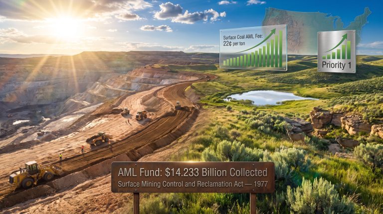 mine reclamation in the United States landscape restoration