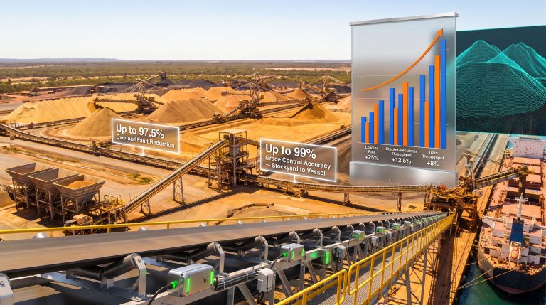 bulk materials handling system optimization at stockyard port