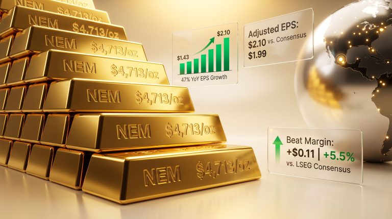 Newmont Q2 2026 Profit Estimates Beat on Gold Prices