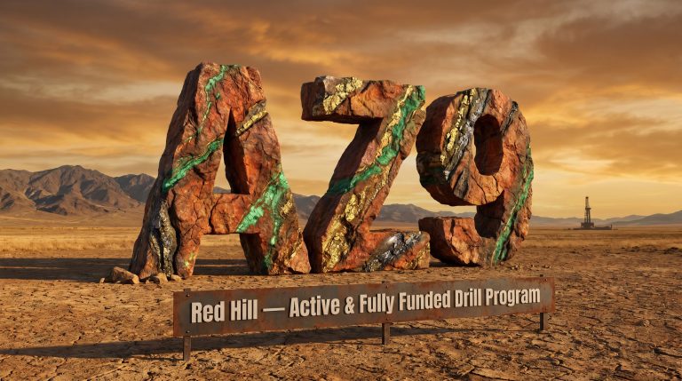 Azzuro Res Plc Chess Depositary Interests 1:1-AZ9-Azuromet drill program in desert landscape